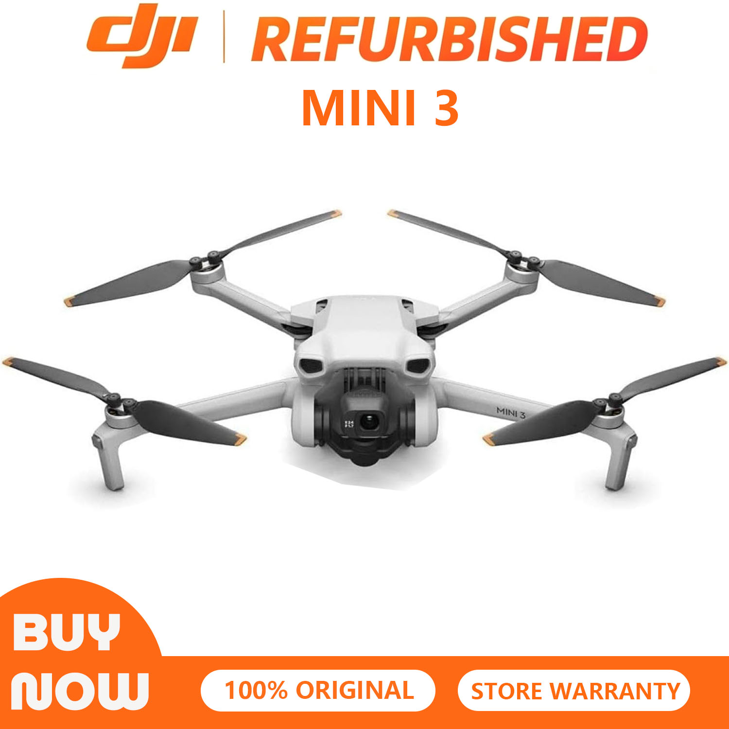 Drone Camera Night Vision - Generalüberholte gebrauchte DJI Mini 3 Drohne