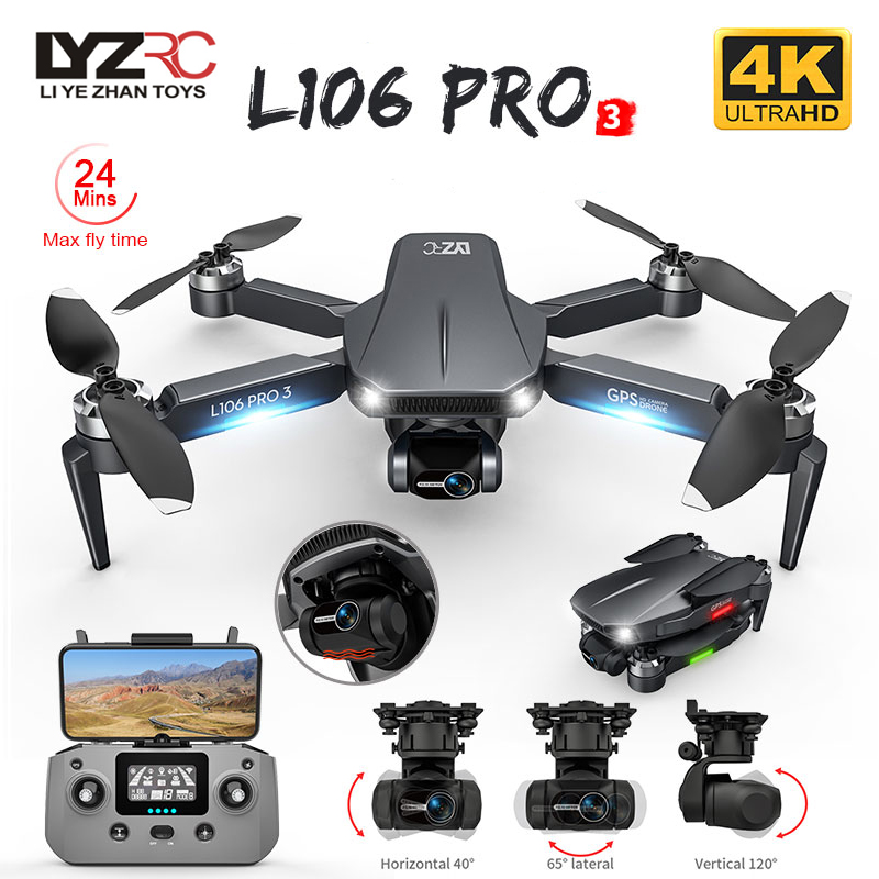 L106 Pro 3 Drohne 5G WIFI FPV  – Drone Camera With Gimbal Bewertung und Preis