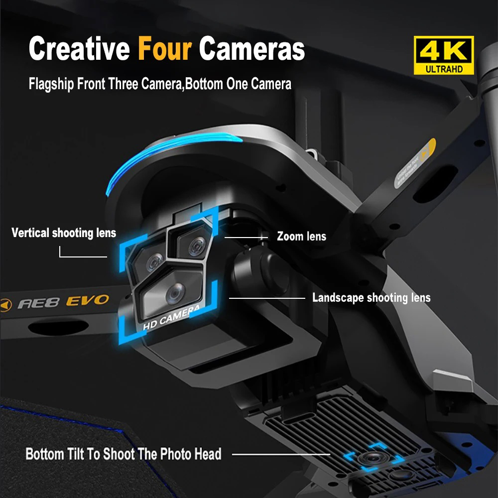 AE8 EVO Drohne 4K Professionel – Drone Camera Professional Bewertung und Preis