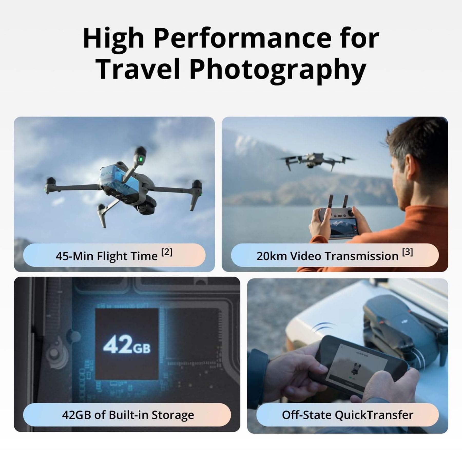 DJI Air 3S Drohnen (DJI RC-N3) – Drone Camera Wide Angle Bewertung und Preis